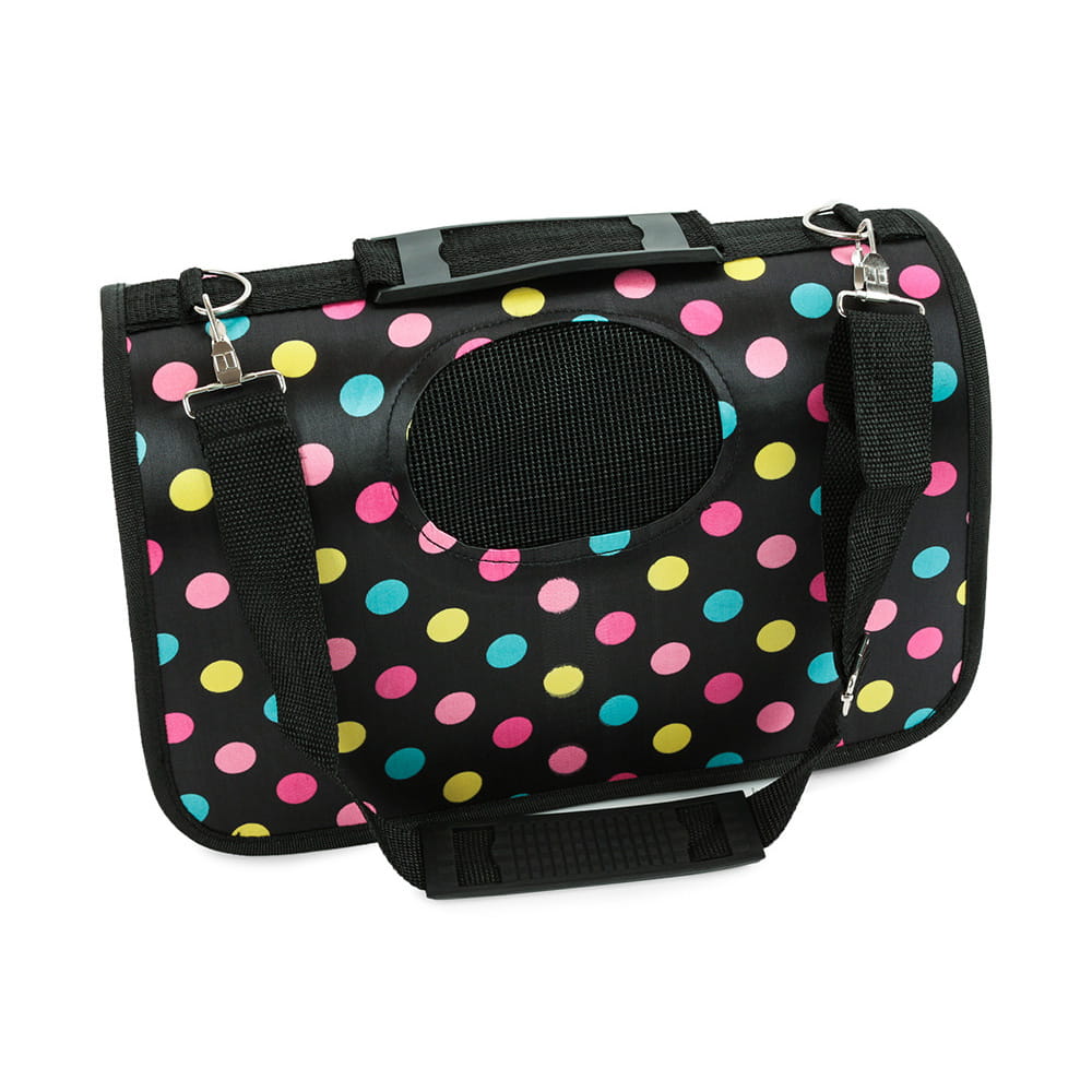 Transporter Torba dla Psa i Kota – Duża 53x30x21cm Wzór Kropki